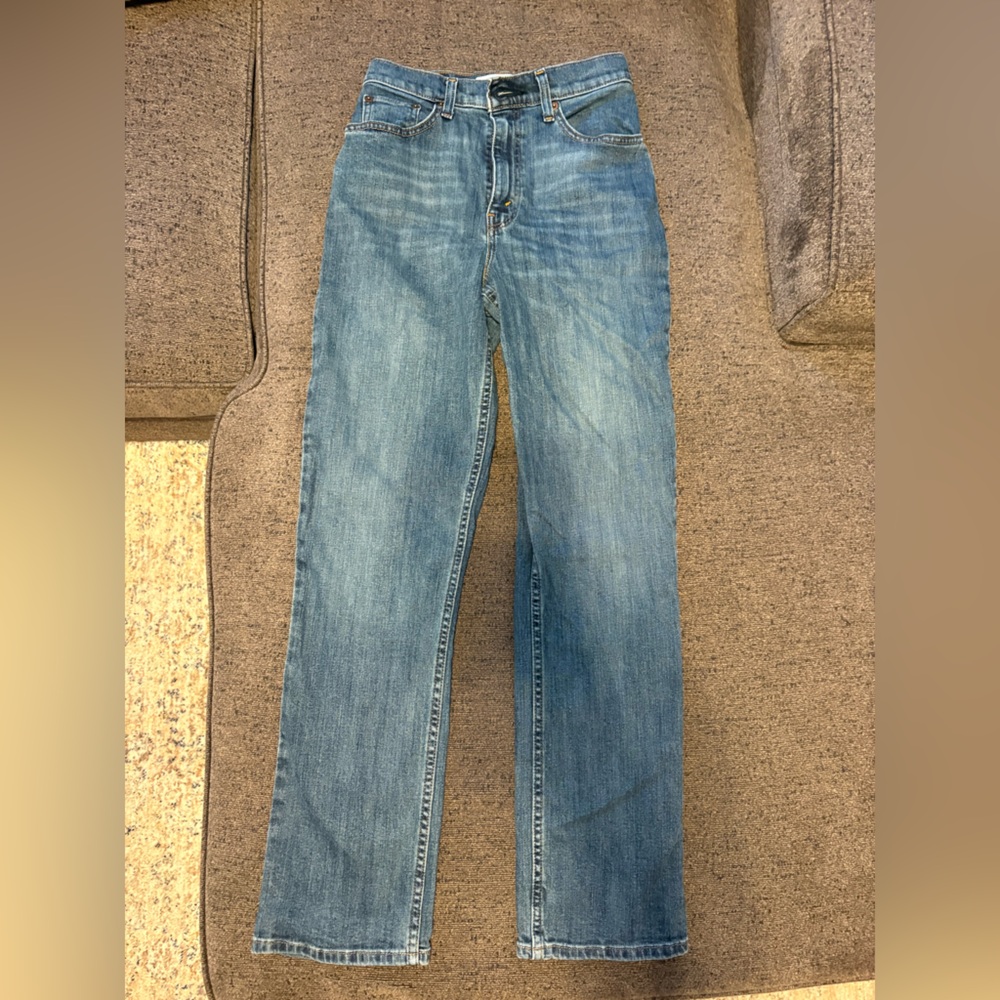 Abercrombie & Fitch The ‘90s Straight Ultra High Rise Jeans Curve Love